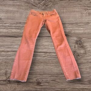 Articles of Society Rust Low Rise Skinny Jeans Size 25